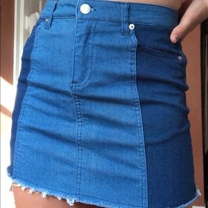 Forever 21 jean skirt